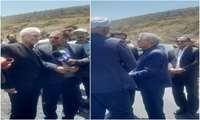 حضور رئیس سازمان جهاد کشاورزی در رازوجرگلان همراه با مسئولان استانی و محلی  